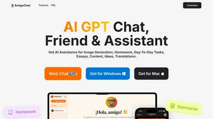 AmigoChat: AI GPT Assistant